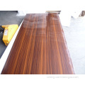 waterproof scratch resistance high gloss woodgrain color acrylic mdf board for kitchen cabinet door